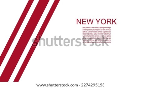 New York Giants american footbal team uniform colors. Template for presentation or infographics.