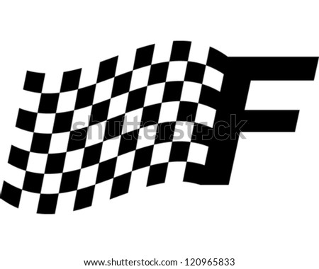 Racing Flag Stock Vector Illustration 120965833 : Shutterstock