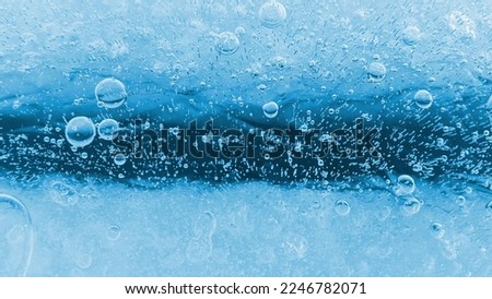 Image, Stock Photo Water Ice Air Glacier