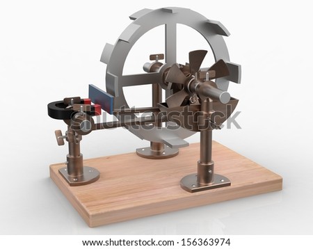 Perpetuum Mobile - Magnetic Wheel Stock Photo 156363974 : Shutterstock