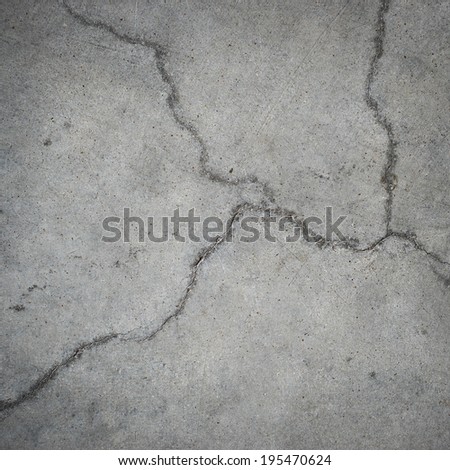 Grunge cracked concrete floor texture