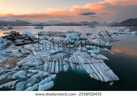 Similar – Foto Bild Eissee Jokulsarlon in Island