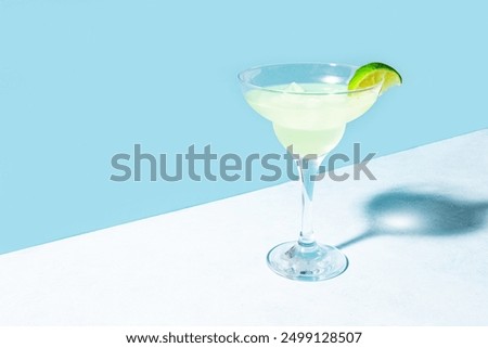 Similar – Image, Stock Photo Summer cocktail with lime and ice