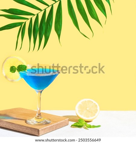 Similar – Image, Stock Photo Blue lagoon with turquoise water
