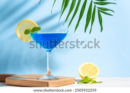 Image, Stock Photo Blue lagoon with turquoise water
