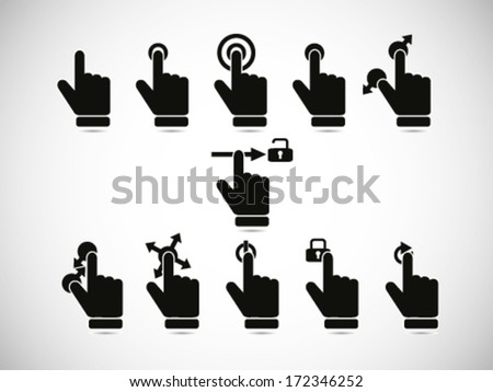 Touch Screen Gesture Collection