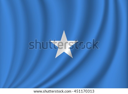 vector flag of Somalia