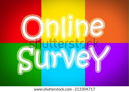 Online Survey Concept text