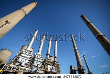 Similar – Image, Stock Photo Old power plant