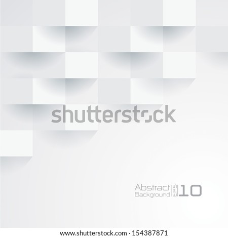 White geometric texture. Vector background