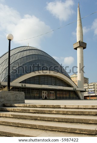 Mosque of the market, Samsun city, Black Sea, Turkey