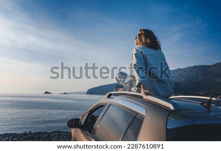 Similar – Image, Stock Photo Roofs in summer Lifestyle