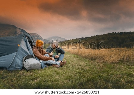 Similar – Image, Stock Photo Lesbian Couple In The Intimate Moment