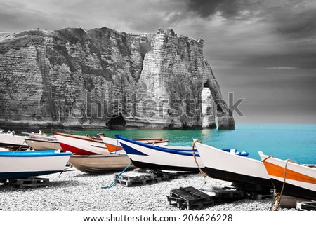 Similar – Foto Bild Klippen von Etretat