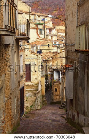san donato old village in south italy