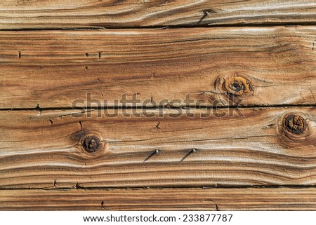 Horizontal Shot Of Old Weathered Wood/ Weathered Rustic Barn Wood Background