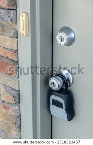 Similar – Image, Stock Photo box Lockbox Key Keyhole