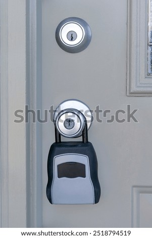 Similar – Image, Stock Photo box Lockbox Key Keyhole