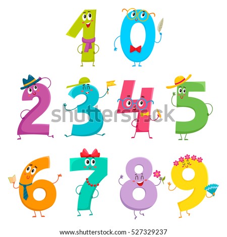 Cute Numbers Clipart | Free download on ClipArtMag