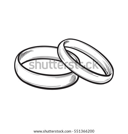 Wedding Ring Drawing | Free download on ClipArtMag