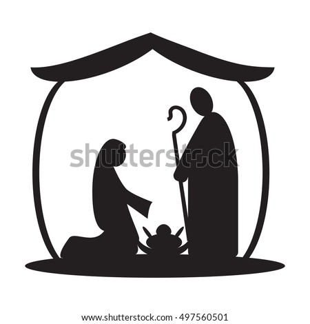 Featured image of post Silhouette Of Mary Joseph And Baby Jesus Mary calls joseph jesus father however jesus corrects her when he emphasizes who his real father is