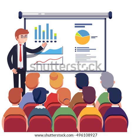 Similar – Image, Stock Photo Chair rows Business Speech