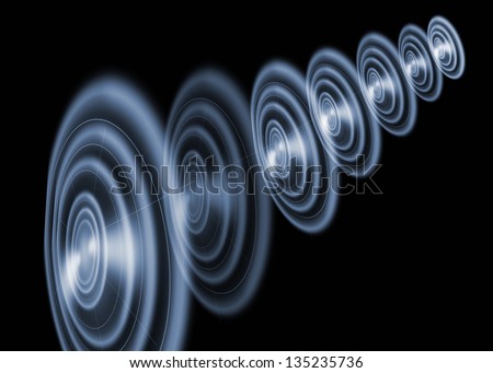 Round abstract background