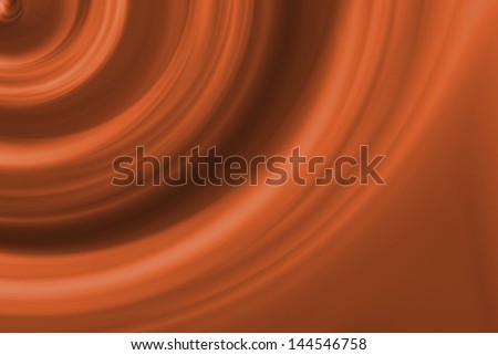 abstract round curve orange background