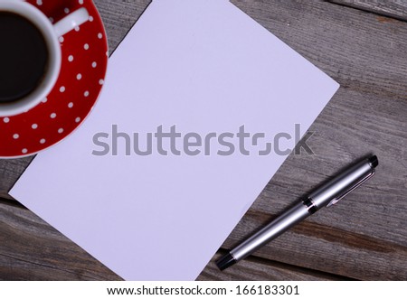 Blank Paper ready for your own text