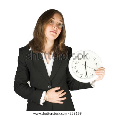 Business Woman With A Hungry Face Stock Photo 529159 : Shutterstock