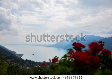 Similar – Foto Bild Schutzhütte Hütte Ausblick