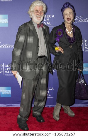 NEW YORK - APRIL 19: Ludwig Kuttner and Beatrix Ost attend World Premiere of 
