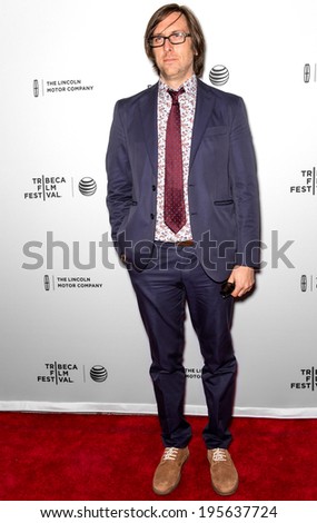 NEW YORK, NY - APRIL 18: Actor Timm Sharp attends the \'Alex of Venice\' screening during the 2014 Tribeca Film Festival at SVA Theater