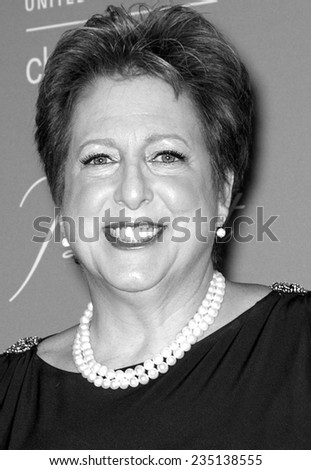 New York, NY - DECEMBER 02, 2014: President and CEO of U.S. Fund for UNICEF Caryl Stern attends the 10th Annual Unicef Snowflake Ball at Cipriani Wall Street