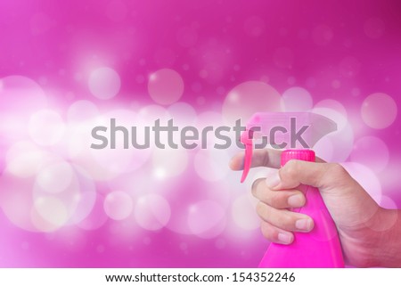 pink fabric softener background