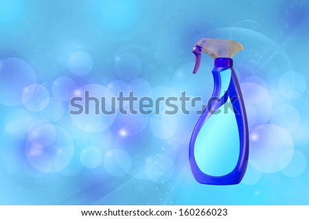 blue fabric softener background