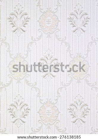 Pastel wallpaper with old patterns