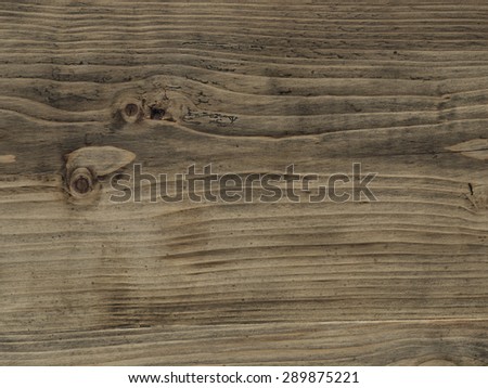 Tabletop old brown board as background
