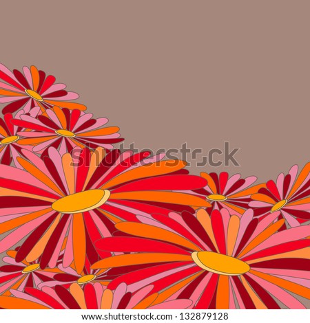 floral background, rasterized vector. Vector file is also available in my portfolio.