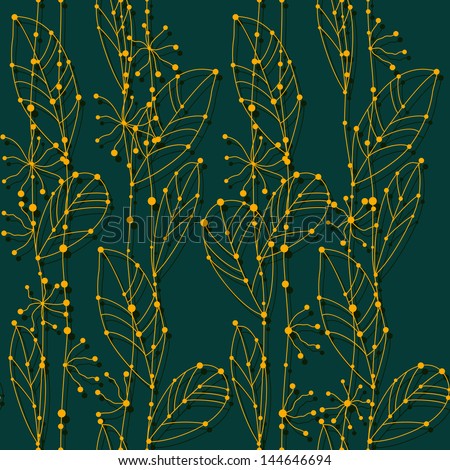 seamless floral pattern, rasterized vector. Vector file is also available in my portfolio.