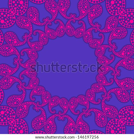 colorful paisley background, rasterized vector. Vector file is also in my portfolio.