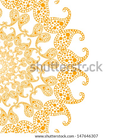 paisley background, rasterized vector. Vector file is also available in my portfolio.