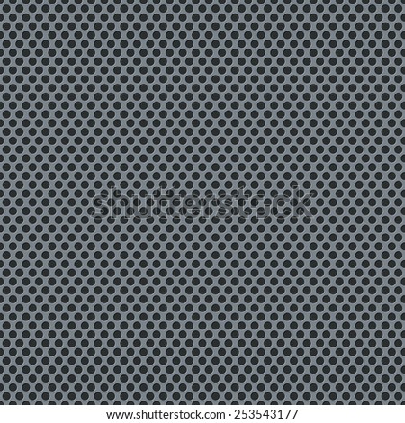 Silver metallic grid pattern