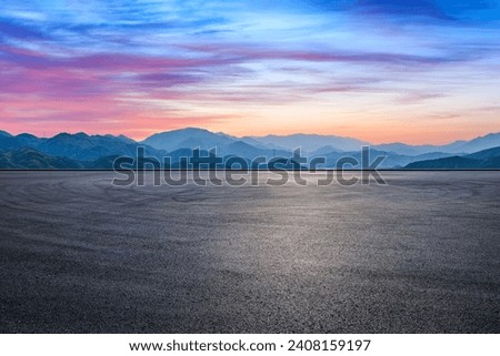 Similar – Image, Stock Photo mountain road and sky with clouds in the afternoon in Georgia