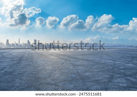 Similar – Image, Stock Photo Road in mountains at night