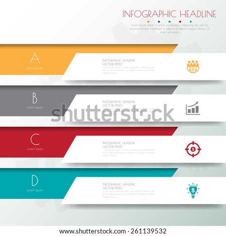 Design flat shadow template banners /graphic or website .Vector/illustration.