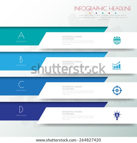 Design flat shadow template banners /graphic or website .Vector/illustration.