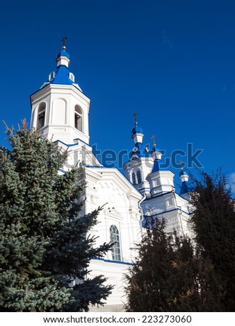 Stone Temple of the Holy Great Martyr Catherine. Russia
