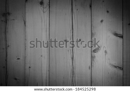 old wooden Panels for creative Background (black and white)