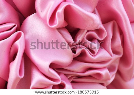 Pink fabrics background texture